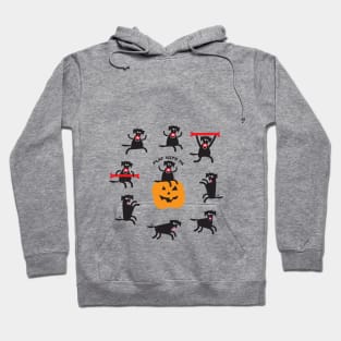 Black Labrador Dog Halloween Hoodie